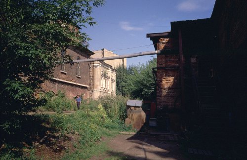 Church of the Tikhvin Mother of God (left)